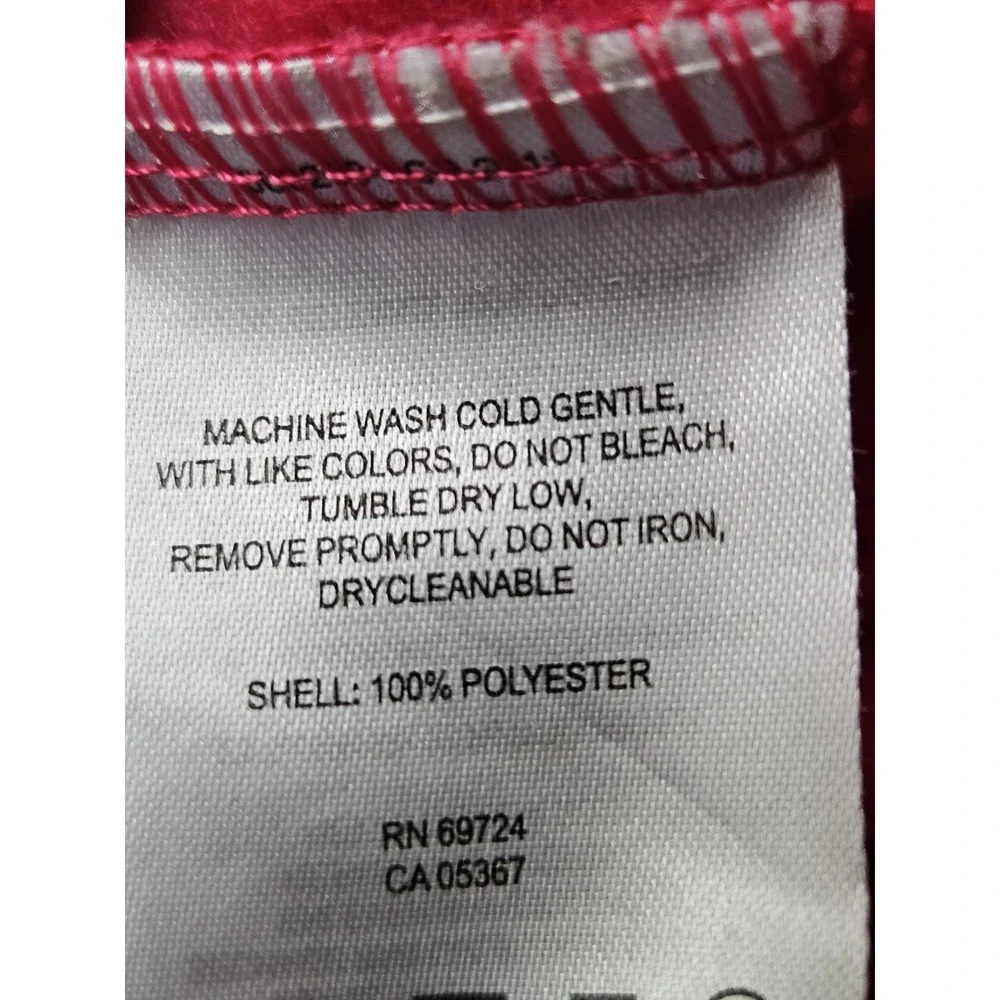 Columbia Baby Fleece Jacket 6-12 Months Pink Full Zip Soft‎ Warm Toddler